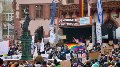 Protest against AfD 2024 Frankfurt