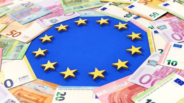 EU budget 2023 euros EU stars