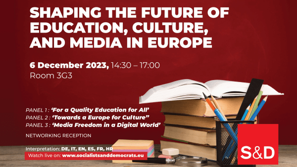 Shaping the future of education, culture and media in Europe