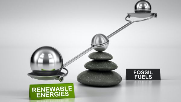 renewable energy outweighs fossil fuels - scale