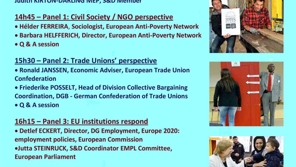 Decent work, quality jobs, and poverty: The missing link in Europe 2020. What way forward?