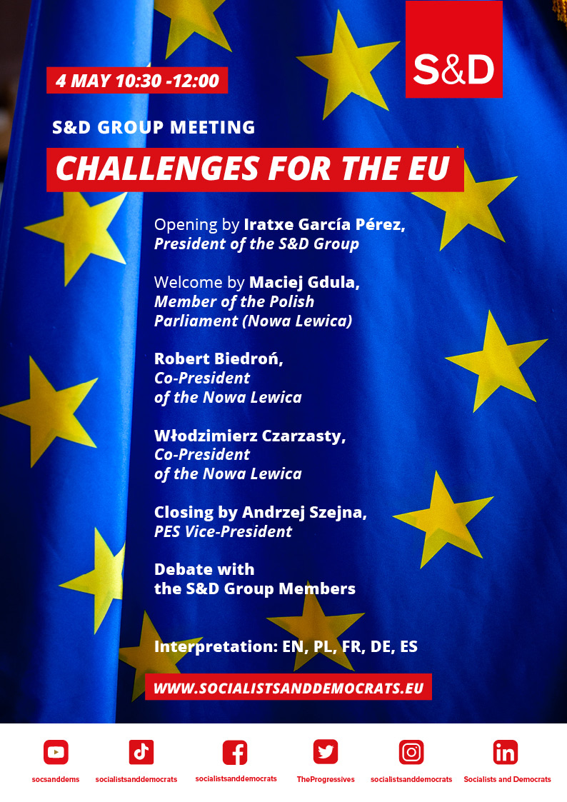 Poster of the EU Challenges group meeting