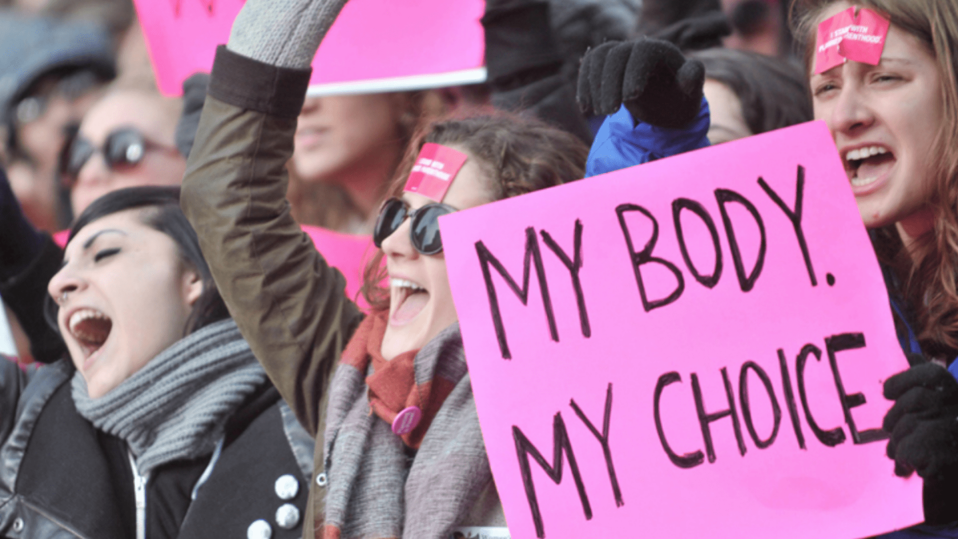 my body my choicd sexual reproductive health demonstration
