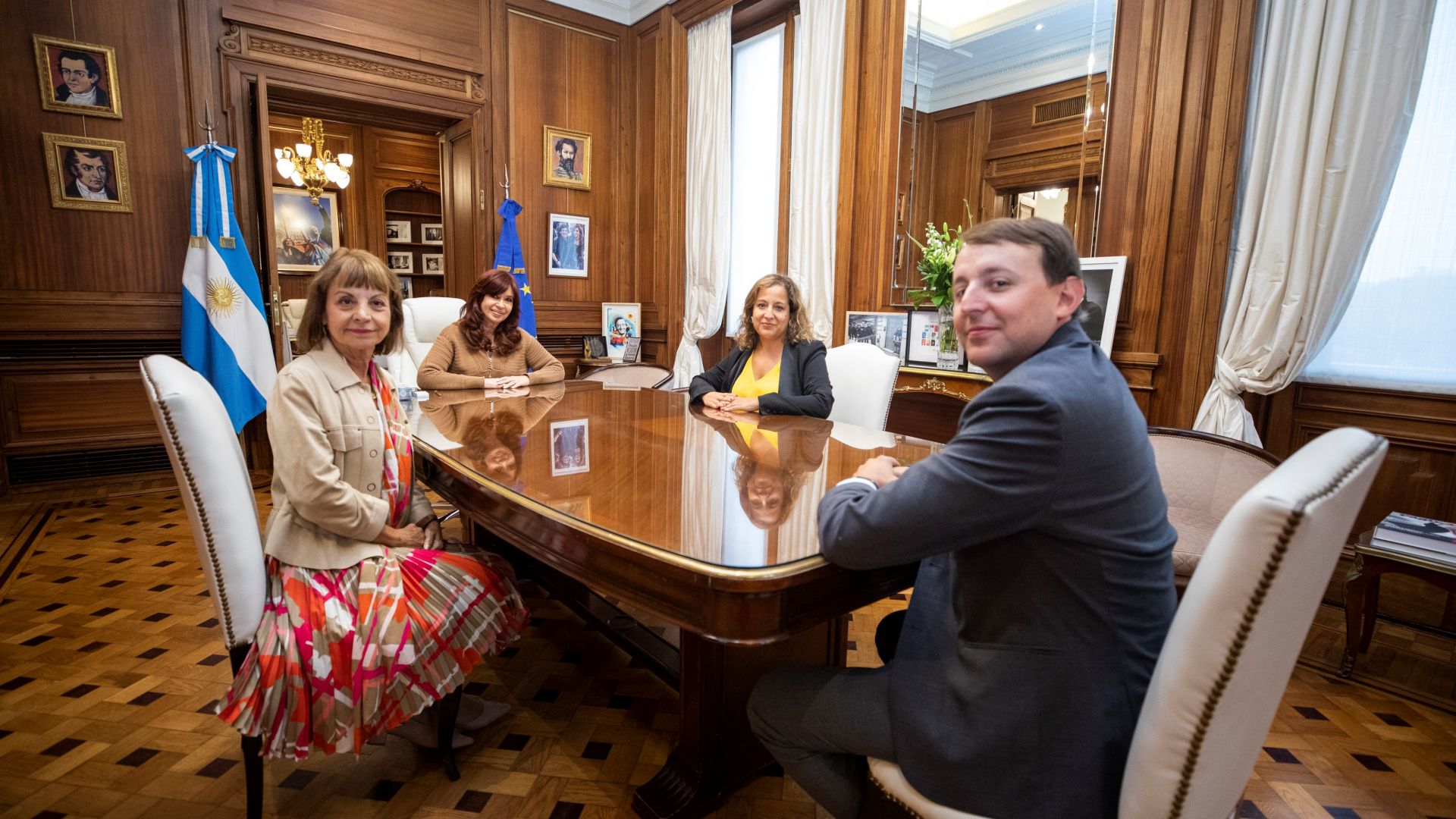 Iratxe meets Cristina Fernandez Kirchner in Argentina 