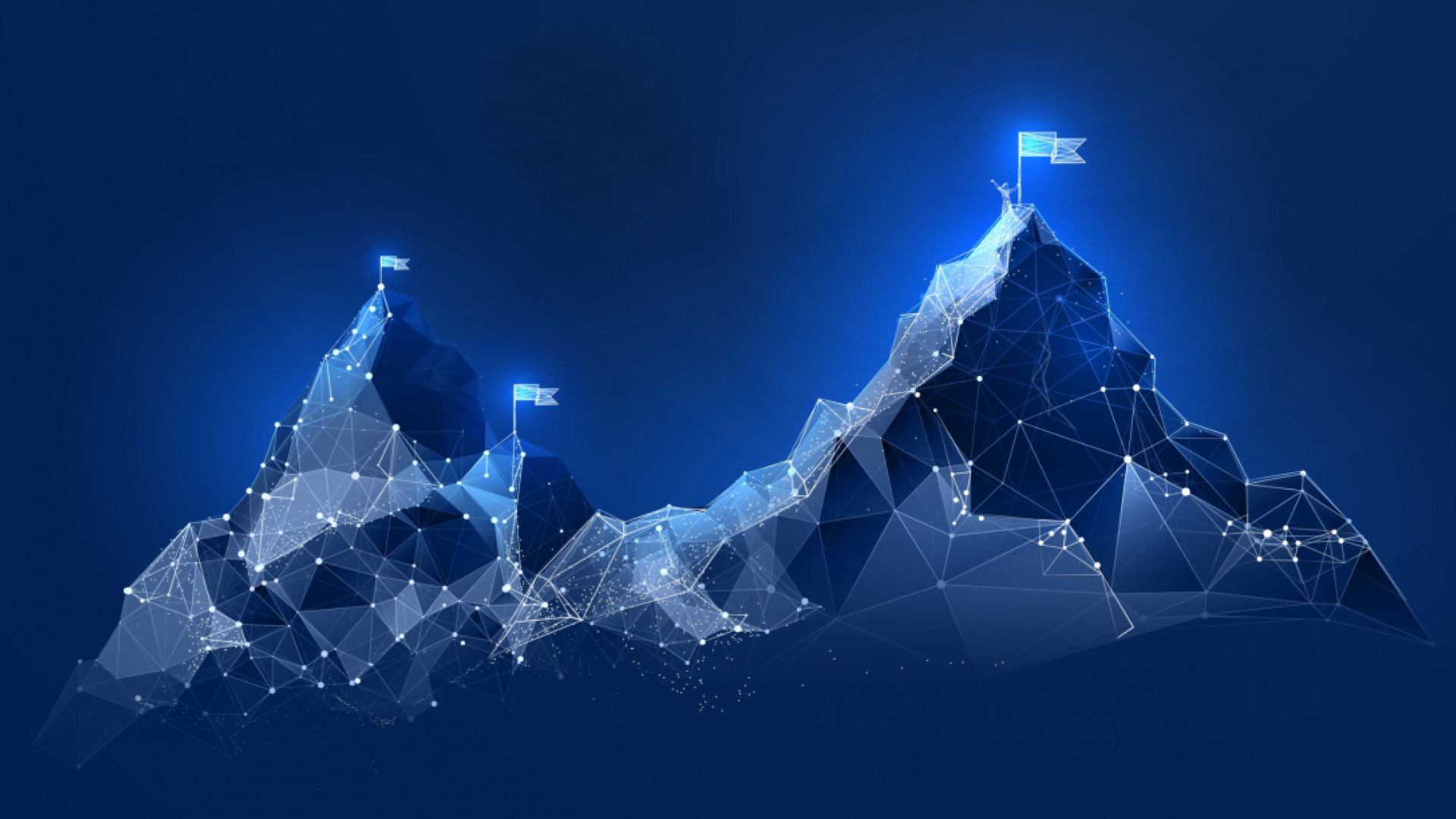 Image of a digital mountain