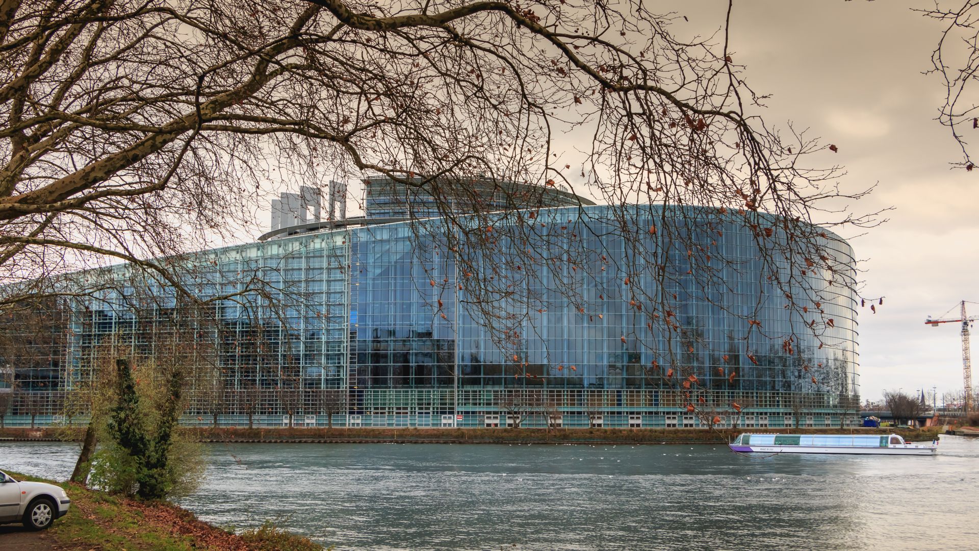 strasbourg european parliament winter
