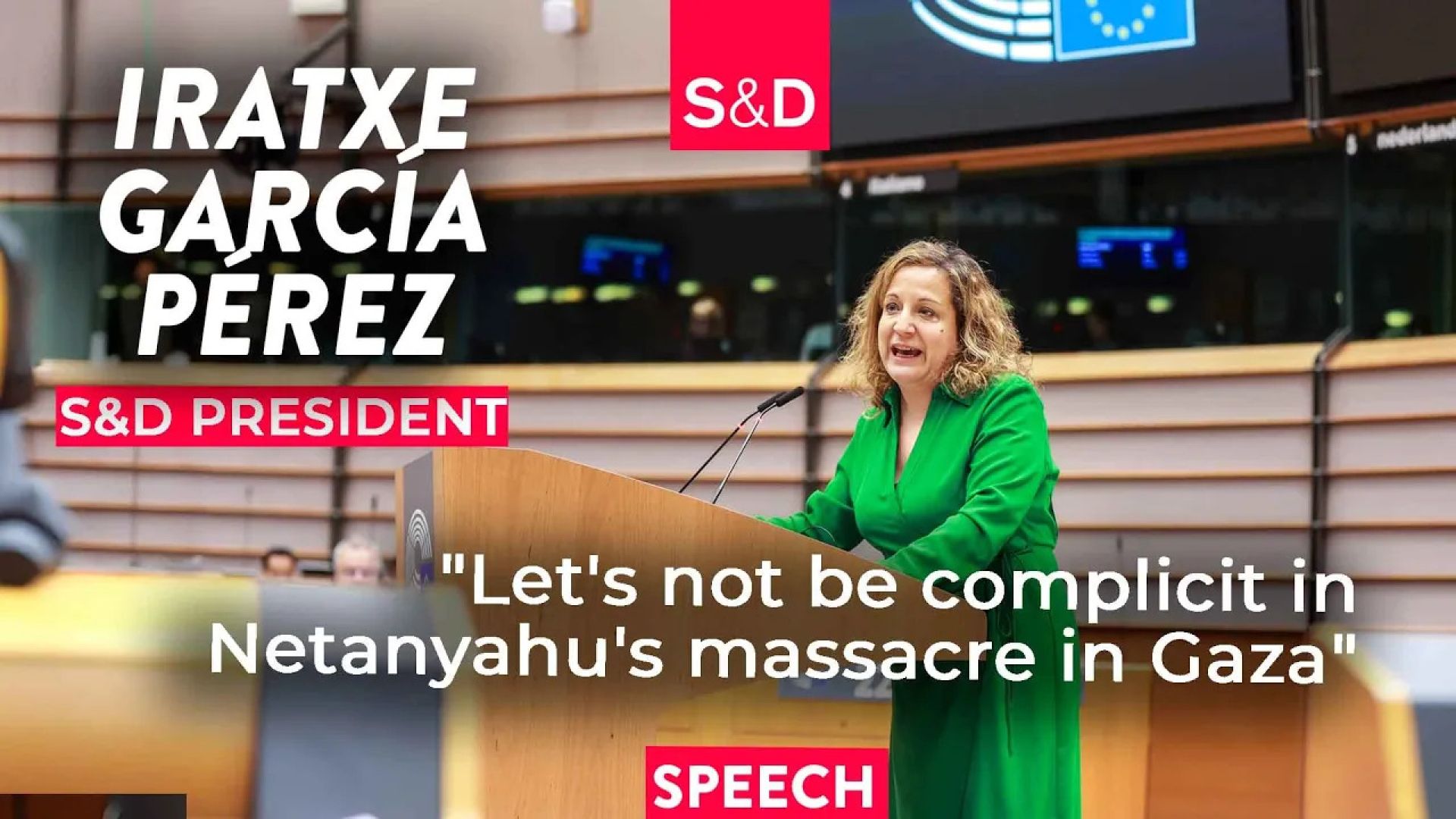 iratxe garcia on gaza