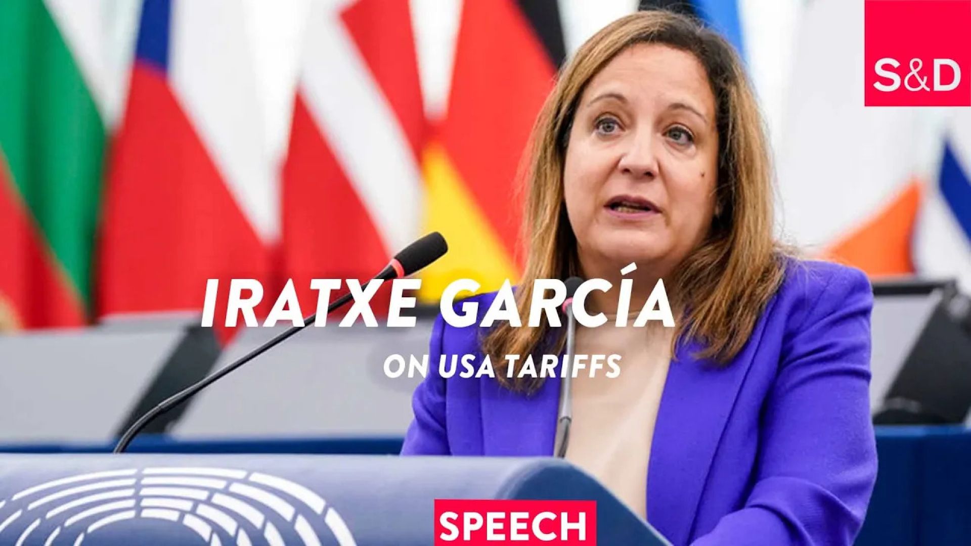 S&D President speech on how Europe should react to tariffs