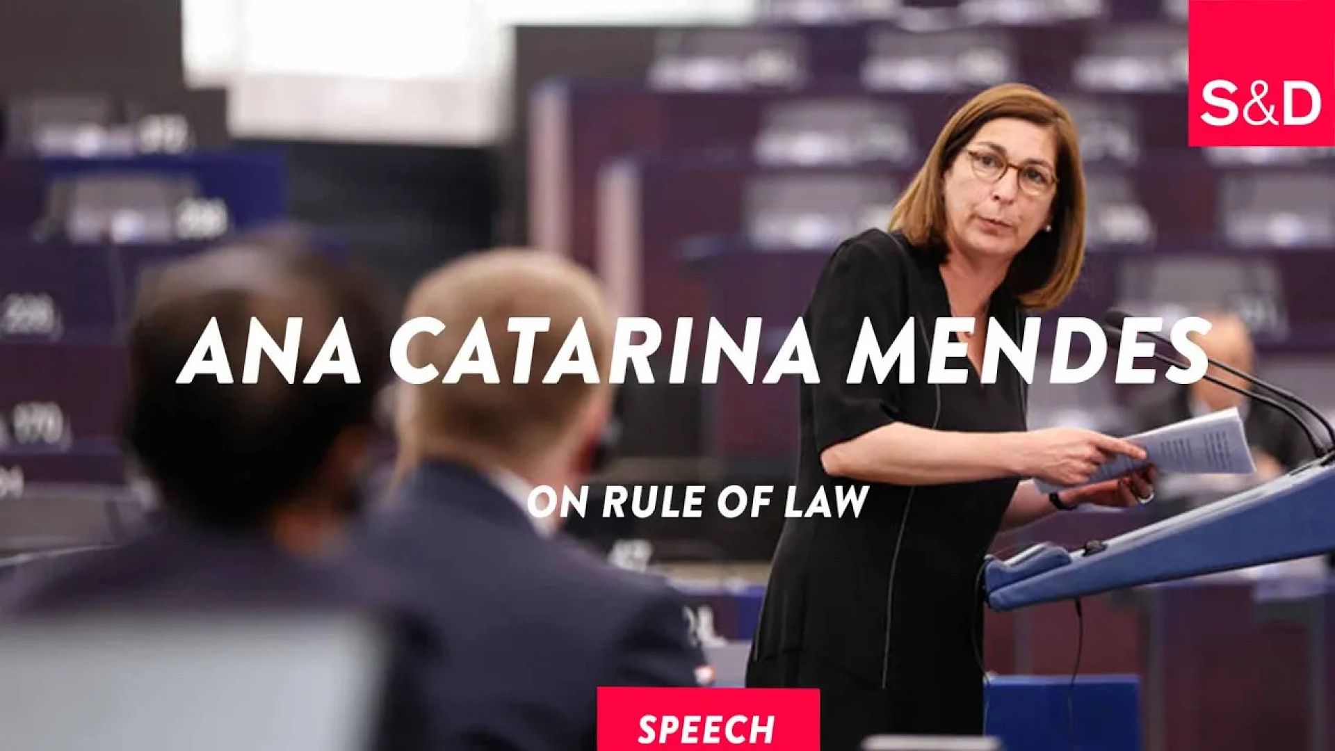 Ana Caterina Mendes on Rule of Law speech