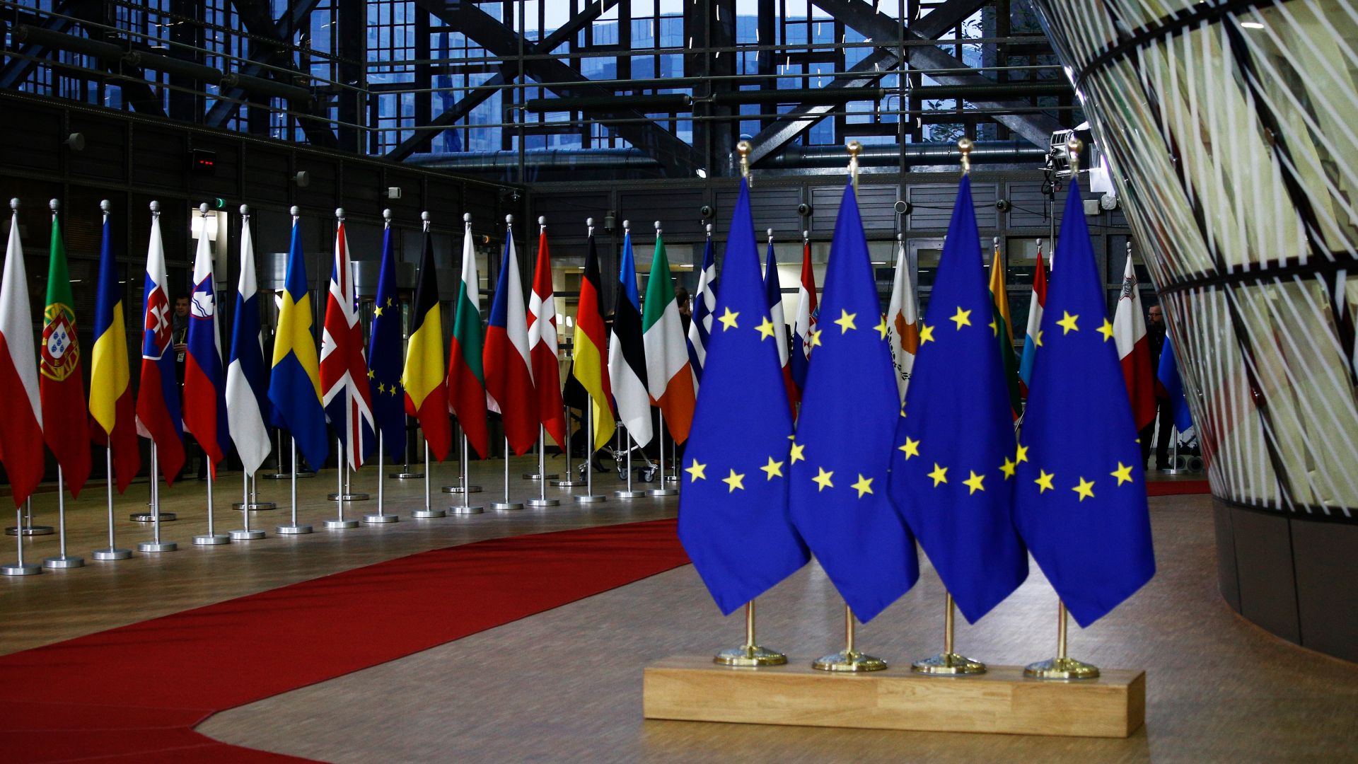 European week - EU flags