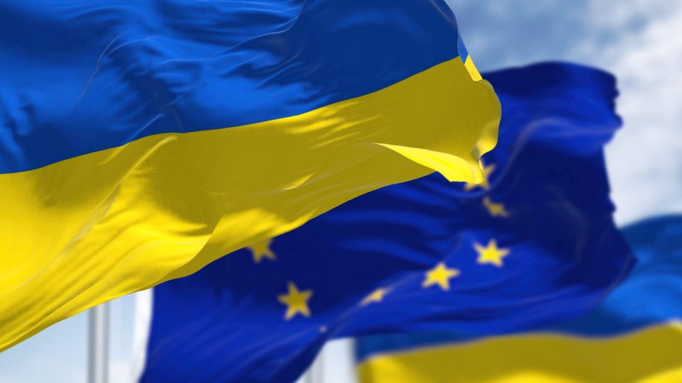 EU Europe Ukraine flag