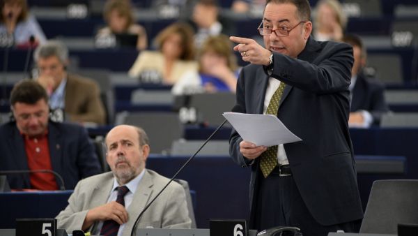 Gianni Pittella speaking in plenary