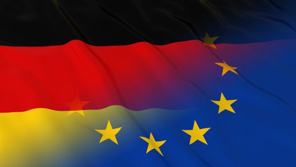 German Eu flag presidency 2020
