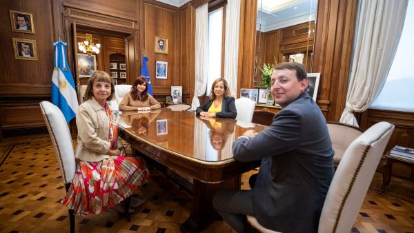 Iratxe meets Cristina Fernandez Kirchner in Argentina 