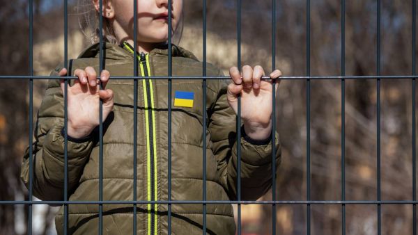 ukrain child deportation fence