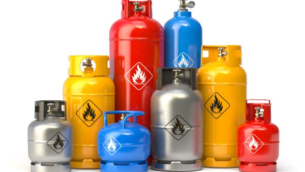 fluorinated gases bottles
