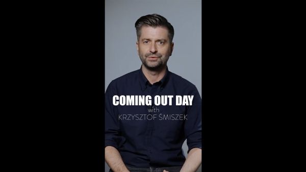 Krzysztof Śmiszek's  personal experience with coming out 241011