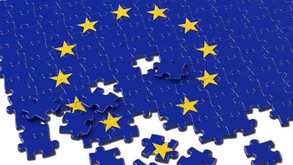 EU Enlargement puzzle flag