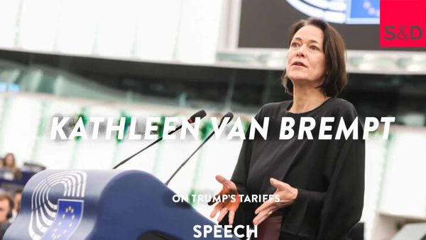 Kathleen van Brempt on Trump's tariffs