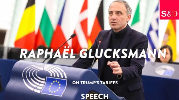 Raphaël Glucksmann on Trump's tariffs