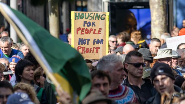 Protest for the housing crisis