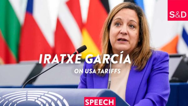 S&D President speech on how Europe should react to tariffs