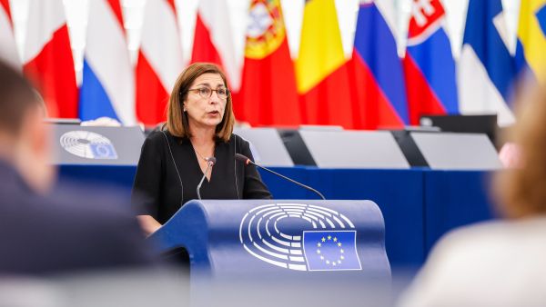 Ana Caterina Mendes speaking in Strasbourg plenary June 2025