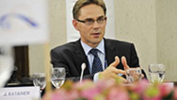 European Commissioner for economic and monetary affairs Jyrki Katainen European Commissioner for economic and monetary affairs Jyrki Katainen