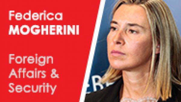 commissioner-designate Federica Mogherini