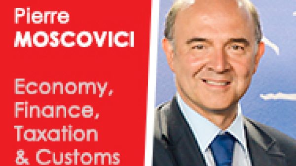 Commissioner-designate for economic and financial affairs, taxation and customs, Pierre Moscovici, 
