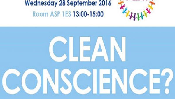 Conference: Clean Conscience? Conference: Clean Conscience?