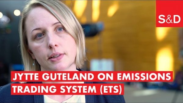Jytte Guteland on the Emissions Trading System (ETS)