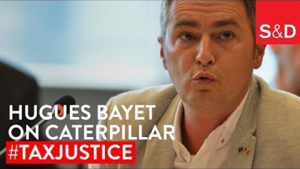 Hugues Bayet on Caterpillar and Tax Justice