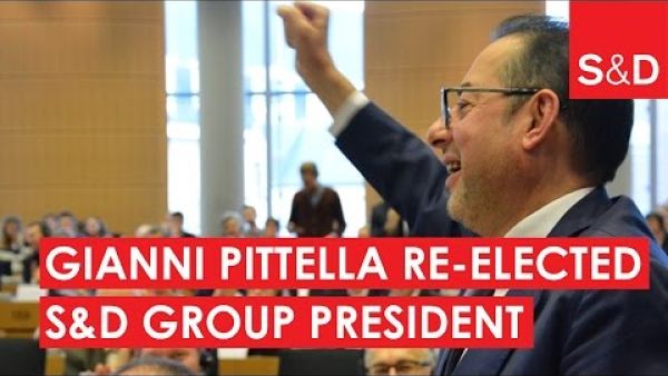 Gianni Pittella re-elected president of the Socialists and Democrats Group