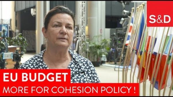 Constanze Khrel reacts on the cuts in EU Budget for cohesion policy