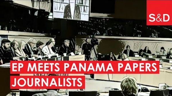 The European Parliament meets the investigative journalists of the Panama Papers