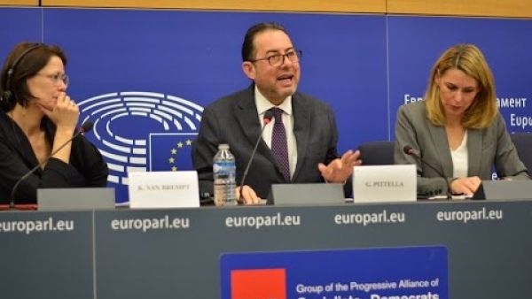 EPlenary press conference with Gianni Pittella and Kathleen Van Brempt