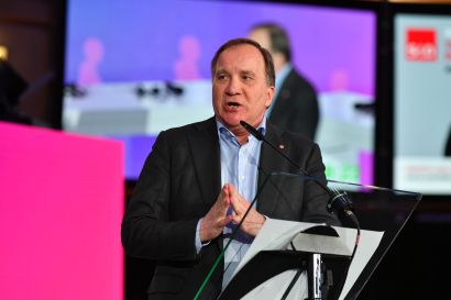 PES president Stefan Löfven