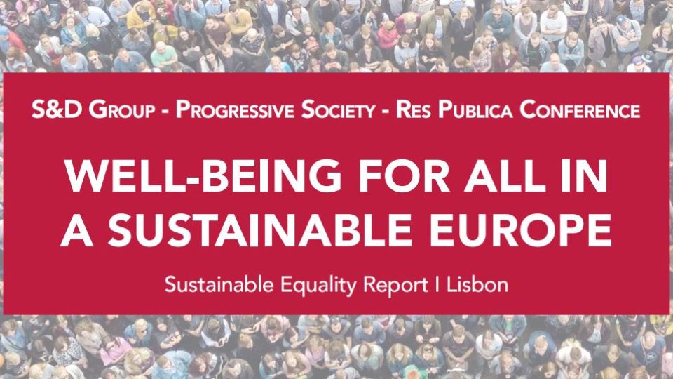 WELL-BEING FOR ALL IN A SUSTAINABLE EUROPE