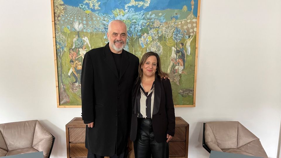 Prime Minister Edi Rama & S&D President Iratxe Garcia