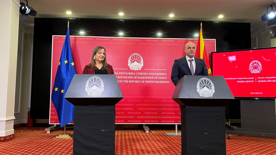 Prime Minister Dimitar Kovačevski & S&D President Iratxe Garcia