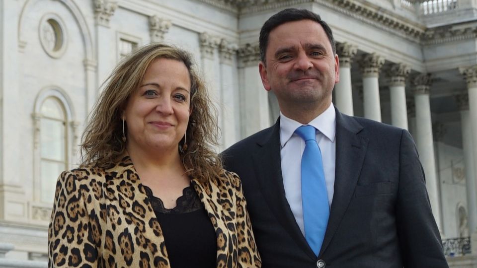 Iratxe Garcia and Pedro Marques