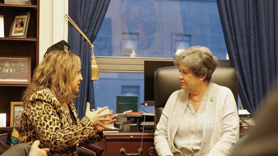 Iratxe García and Rep. Lois Frankel