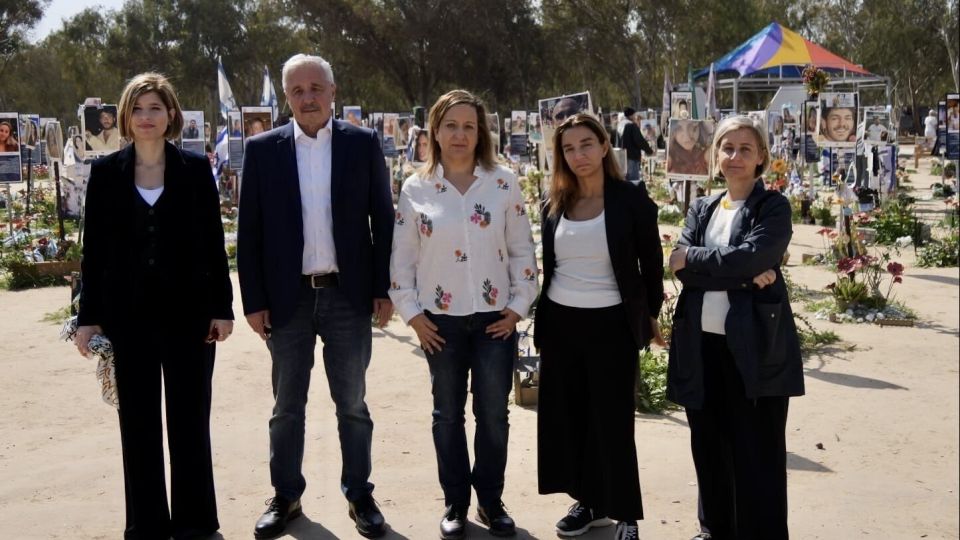 S&D delegation visit the site of atrocities and horror in the Kibbutzim