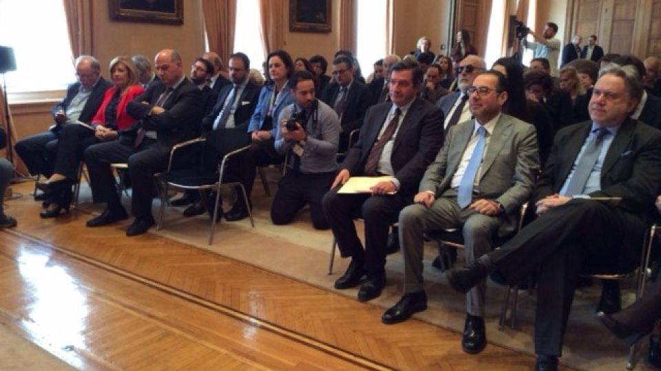 Pittella - Honorary citizen of Athens ceremony 17 March 2017