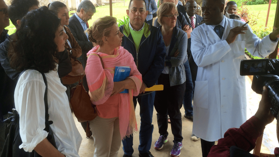 « Le Prix Sakharov 2014 Denis Mukwege redonne de la dignité à l&#039;humanité. L&#039;UE le soutient », Gianni Pittella