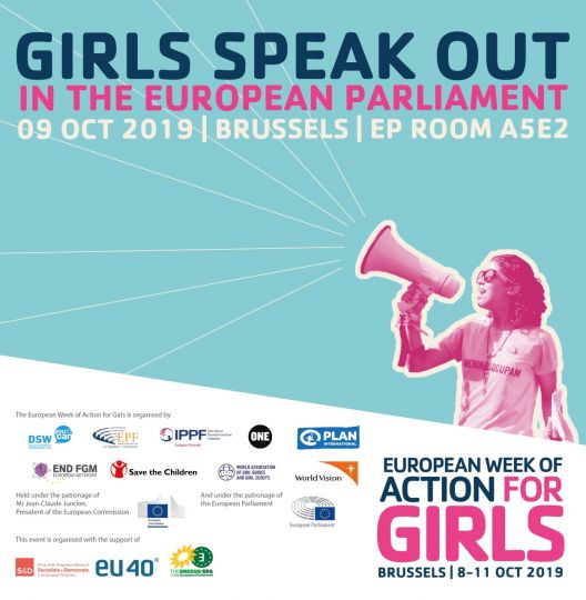 Girls Speak Out in the European Parliament