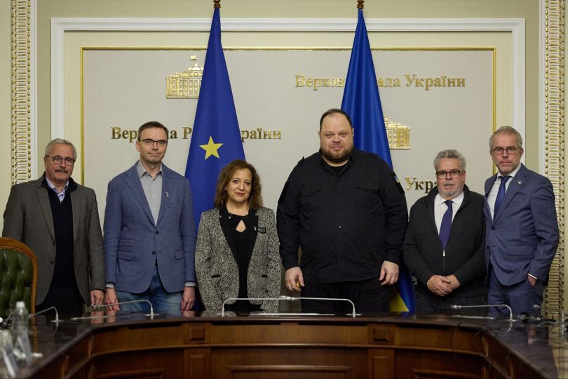 S&D Delegation and Spokesperson of the Verkhovna Rada Ruslan Stefanchuk