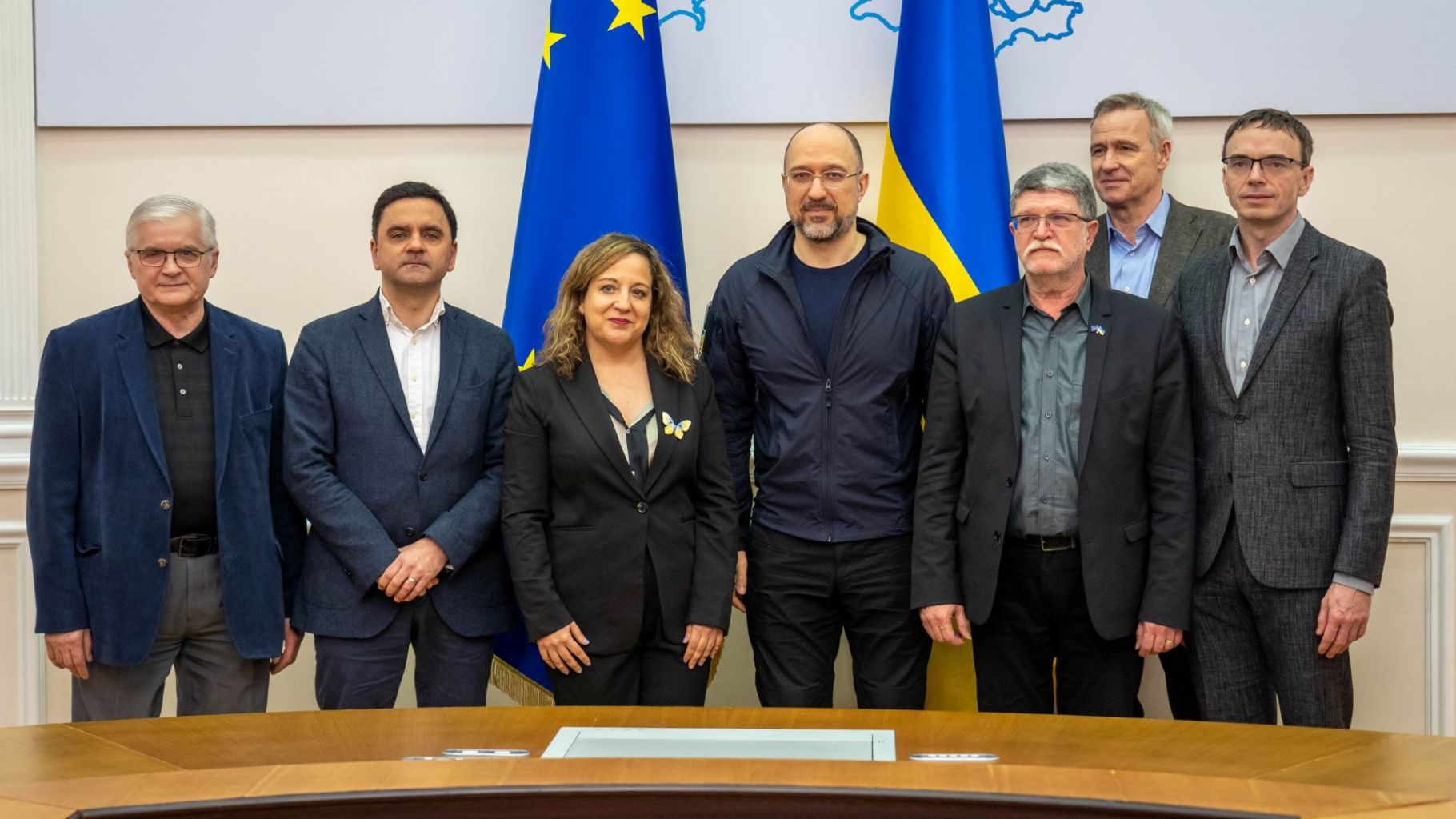 Image of Iratxe and MEPs in Ukraine