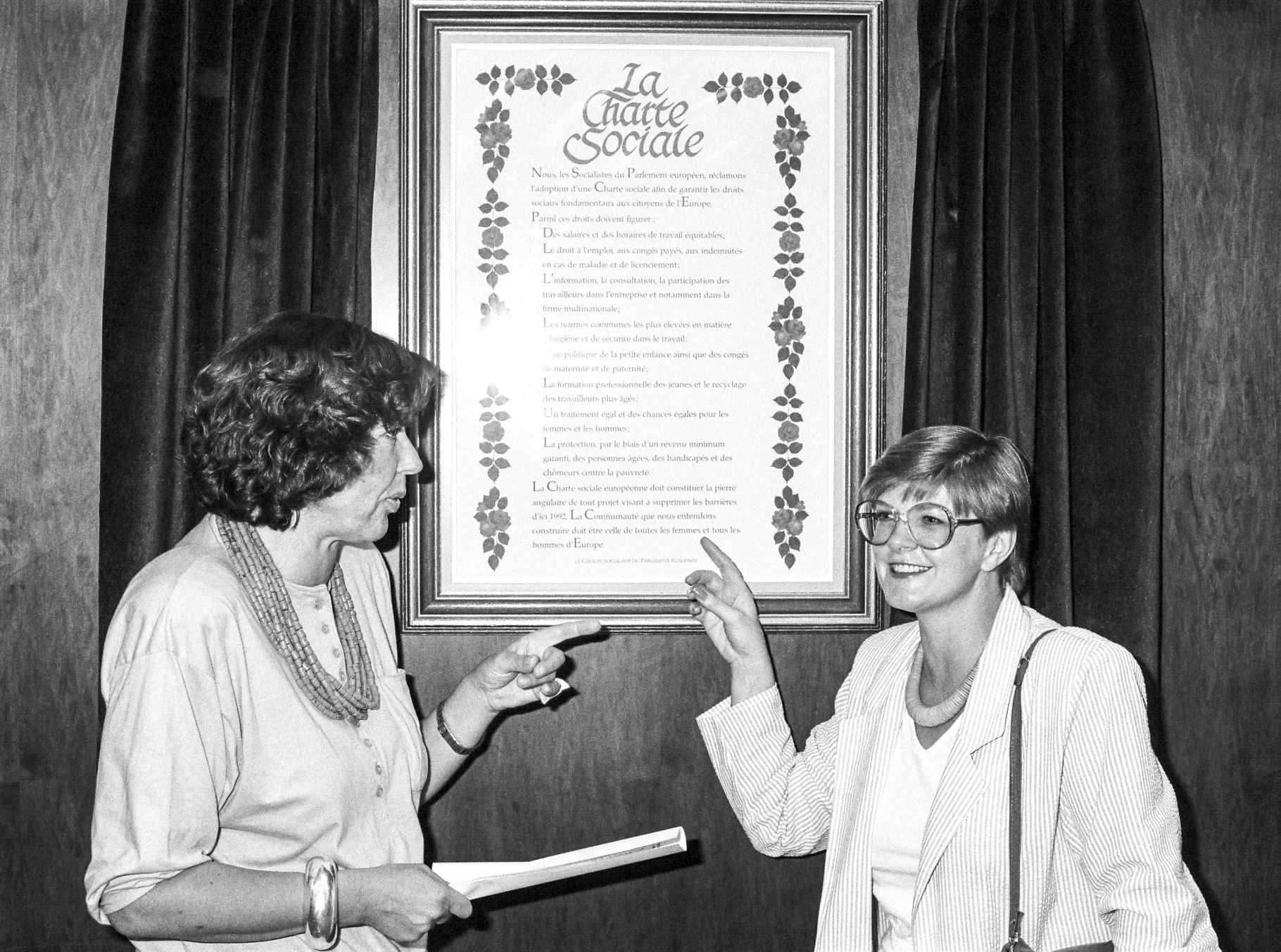 Campaign for the European Social Charter 1989 History